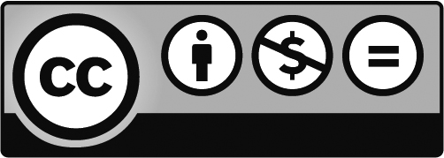 Creative Commons Namensnennung-NichtKommerziell-KeineBearbeitung 4.0